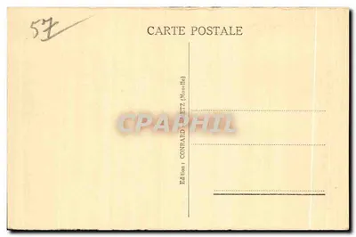 Metz — Szpital Bonsecours i nowa miasto — Cliché PRILLLOT — Rewers