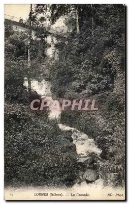 Lormes (Nièvre) — A Cachoeira — ND. Fot.