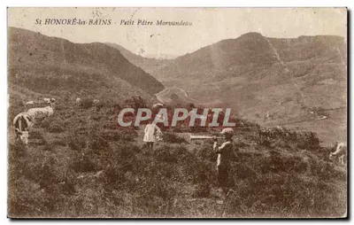 Bilhete postal antigo Outros St Honore les Bains Petit Patre Morvandeau Crianças