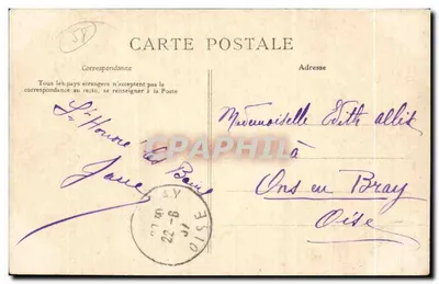 Saint-Honoré-les-Bains — Cascada del Étang du Seu — Editor Postes, n°32 — Reverso