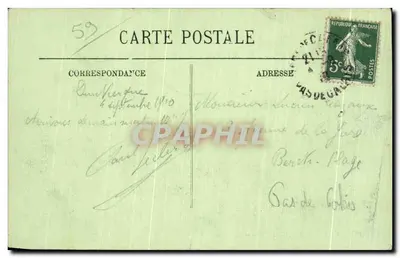 Dunkerque — O Ponte e a Rue Royale — LL. n°161 — Verso