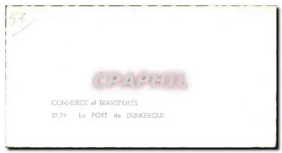 Port w Dunkierku — widok z powietrza — Lapie, n°117 — Rewers
