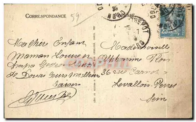 Douai — A Casa dos Remy — LL — Verso