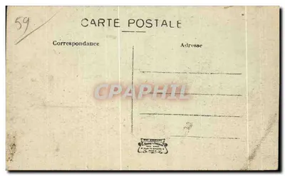 Douai — Porta de Arras, construção datando do século XIV — editor H. Dumanger, atuais da revista, Douai — Verso