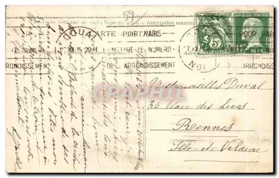 Douai — A Ribeira da Scarpe — E. Baron, fot. Douai — Verso