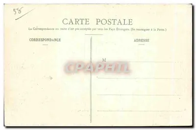 In Morvan - Meer van de Settons - De Wachtmuur — Collectie Prudon, Mâcon, n°26 — Achterkant