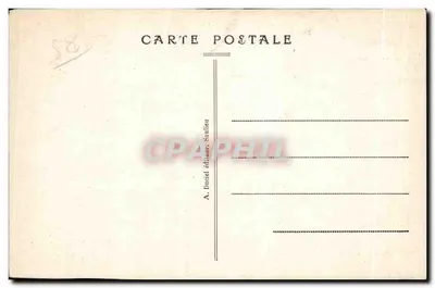Les Settons — Barragem e Desaguadeiro — A. Duciel, Saulieu — Verso
