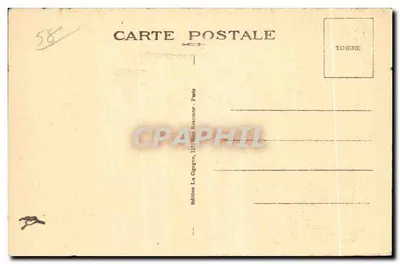 LA CHARITÉ (Nièvre) — I Sassi della Loira — Edizione La Cigogne, Parigi — Verso