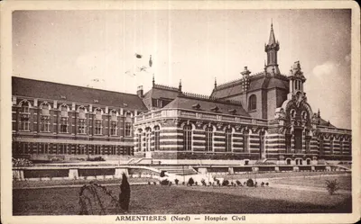 Armentières (Nord) — Hôpice Civil — Colle H. C.