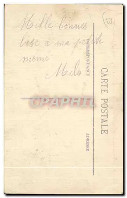 Arras - A Praça da Vacquerie, entre a rua dos Vieixiers e a rua Jacques-le-Caron — guerra 1914-1915 — editor Leclerc, Arras, n°5 — Verso