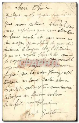Aulnoye — O monumento. — Editor Elcée, número de série não visível — Verso