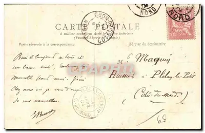 Lille — Portail Katedry Świętego Maurycja — R. F., Paris, n°44 — Rewers
