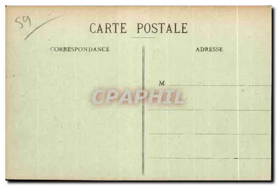 LILLE - A Grande Place — com coluna monumental e hotéis — Verso
