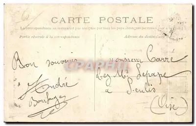 Compiègne — Wieża Jeanne d'Arc — Wydawnictwo Nowe Galerie — Rewers