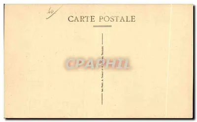 Creil (Oise) — Widok klasztoru i zamku przed jego rozebraniem — Duboin, Wydawca — Rewers