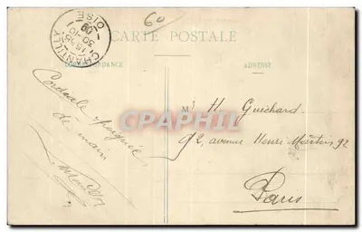 Zamek Laversines — Creil (Oise) — Vandenbrouck, Liancourt — Rewers
