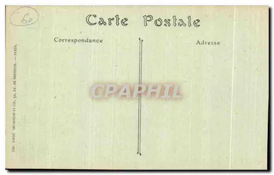 Wnętrze zrujnowanej budowli — Noyon (Oise) — Visé Paris N° 879 — Rewers
