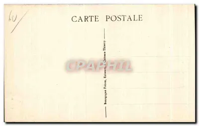 Noyon (Oise) - Hotel de Ville - Widok wykonany przed inwazją (1914) — Rewers