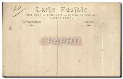Noyon — Abside da Catedral — Carta postal — Verso