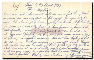 PierreFonds - A Rue Notre-Dame e o Castelo — LL 59 — Verso