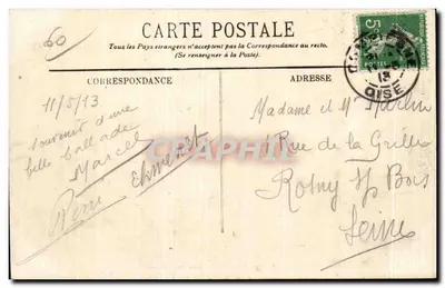 Pierrefonds — Zamek, Jezioro i rzeka Gure — I.L. — Rewers
