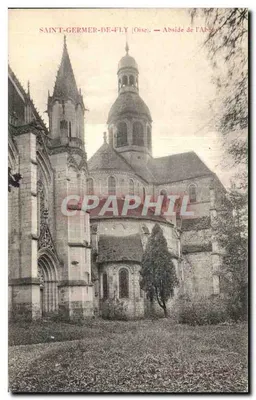 Saint-Germer-de-Fly (Oise) — Abside de l'Abbaye — Éditeur non identifié