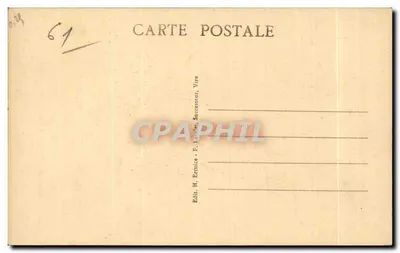 A Antiga Normandia — Coiffe dos Arredores de Alençon — H. E. Vize — Verso