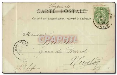 Alençon — Widok na Sarthe — ND Phot — Rewers