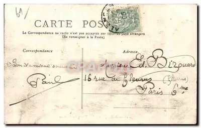 Alençon — Wieże Zamku — M.C.F.L., Issy (Seine) n°16 — Rewers
