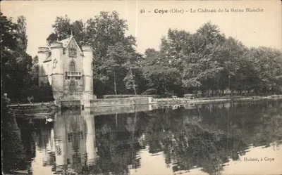 Coye (Oise) - A Vista do Castelo da Rainha Branca — Ed. Hubert, em Coye, n°40