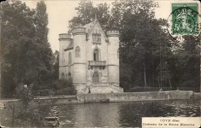 Castelo da Rainha Branca — COYE (Oise) — editor não identificado