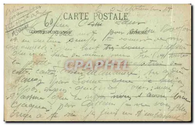NOGENT-sur-OISE (Oise) — Casa de Repouso para Idosos — Chéhiarrelle, editor — Verso