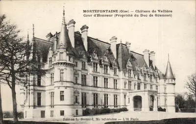 Mortefontaine (Oise) — Castelo de Vallière (Propriedade do Duque de Gramont) — Edit. L. Bernard, Mortefontaine — L'H Paris