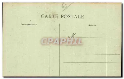 Senlis — Sąd w Senlis zniszczony przez Niemców — A. L'Hoste, 139 rue Lafayette, Paryż, Visé n° 131 — Rewers
