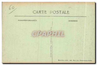 Senlis — September 1914 — Rue de la République — A. B. — Achterkant