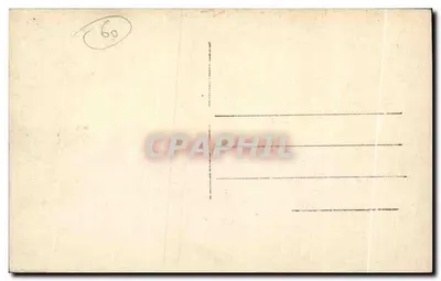 Senlis — Ruiny po bombardowaniu — Zbiór P.R. 1.60 — Rewers