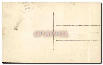 Senlis — Ruiny z bombardowania 1914 — Zbiór P.R. n° 178 — Rewers