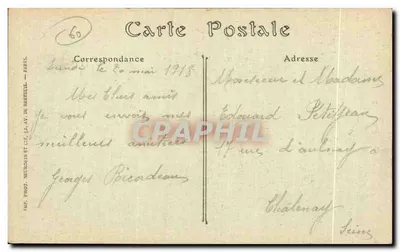 Senlis — Ogólny widok — ND Phot. — Rewers