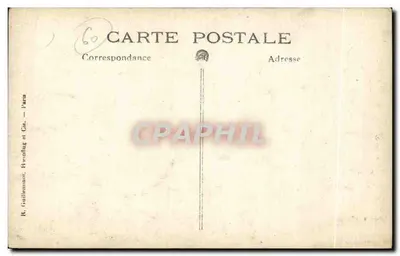Senlis — Ruiny po przejściu Niemców (2 września 1917) — R. Guilleminot, Bespflug i Cie, Paryż — Rewers