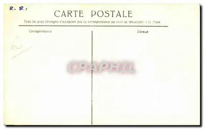 Senlis - Guerra Setembro 1914 - Faubourg Saint Martin — editor A. B. — Verso