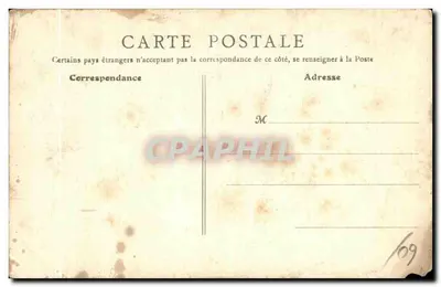 Senlis (Oise) - Muzeum — B. F., Paryż, nr 2 — Rewers