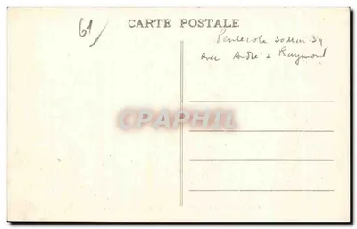Abadia da Grande-Trappe — Vista geral — Soligny-la-Trappe (Orne) — Verso
