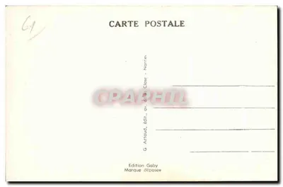 Domfront (Orne) — Ogólny widok — G. Artaud, wyd. de la Close - Nantes — Rewers