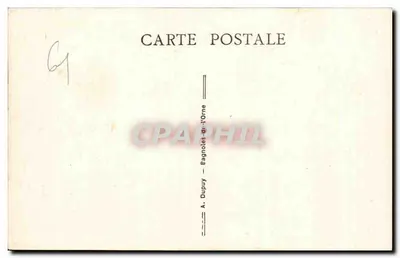 Bagnoles-de-l'Orne — Hotel Christol — A. Dupuy — Verso