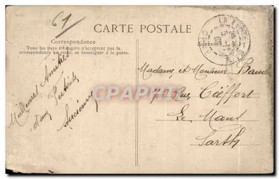 Omgeving van Bagnoles-de-l'Orne - Kasteel van Gué aux Biches — La Normandie, n°377 — Achterkant