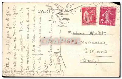 Zamek Couterne — Okolice Bagnolès-de-l'Orne — Normandia — Rewers