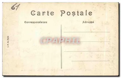 Castelo de Couterne — Arredores de Bagnoles-de-Orne — A.D. — Verso