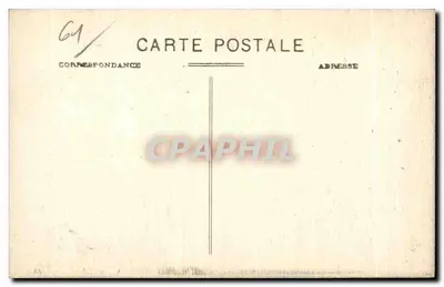 Bagnoles-de-l'Orne — O Grande Hotel visto do Roc-au-Chien — A. D. — Verso