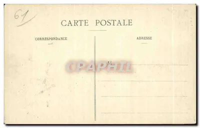 Castelo de Chantepie — Environs de Bagnolles-de-l'Orne — E. Pasquis, Laigle — Verso