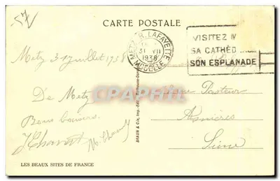 Metz — Poczta — 1805 — Rewers